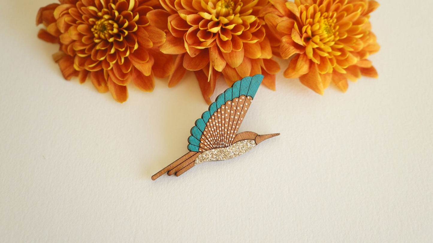 Broche "Colibri"