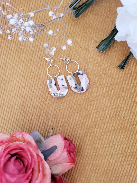 Boucles d'oreilles "U"