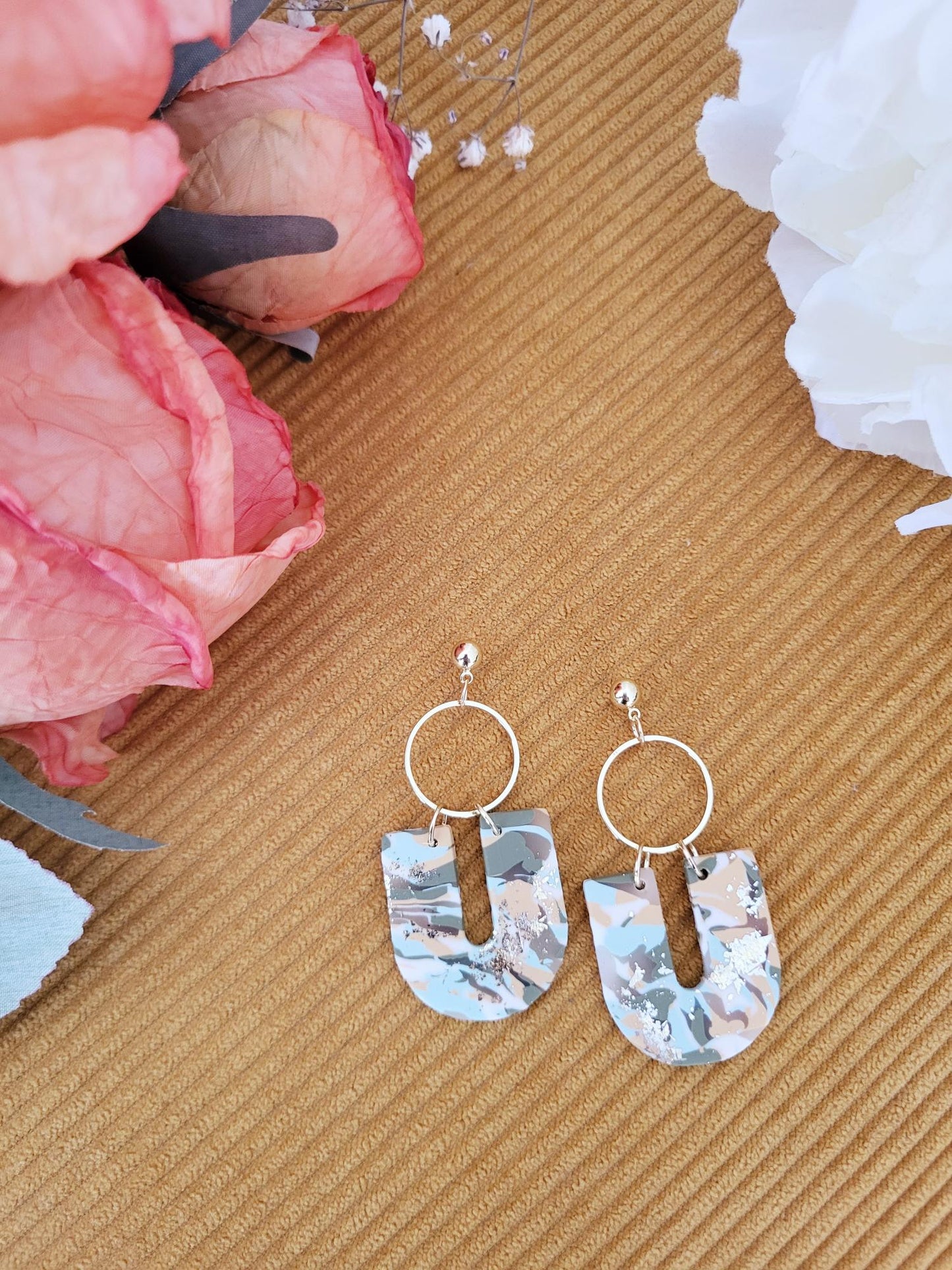 Boucles d'oreilles "U"