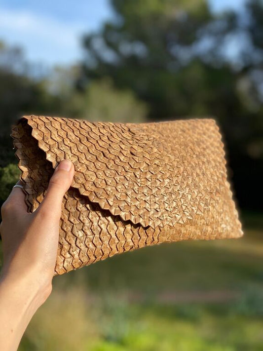 Pochette à main "Bali" - fibres naturelles